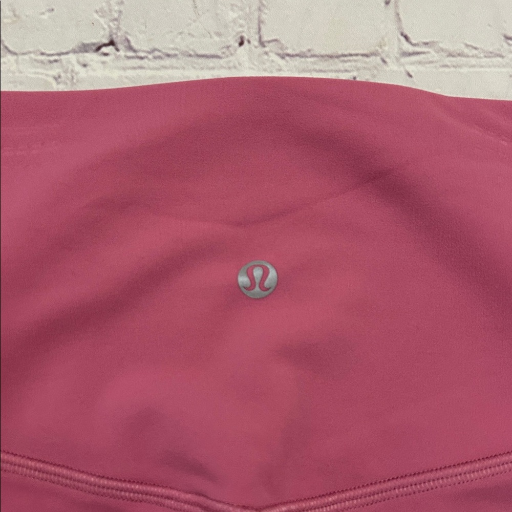 Lululemon Align Leggings 21” Double Lined Size 2 XS Pink Blossom Yoga Crop - Picture 5 of 8